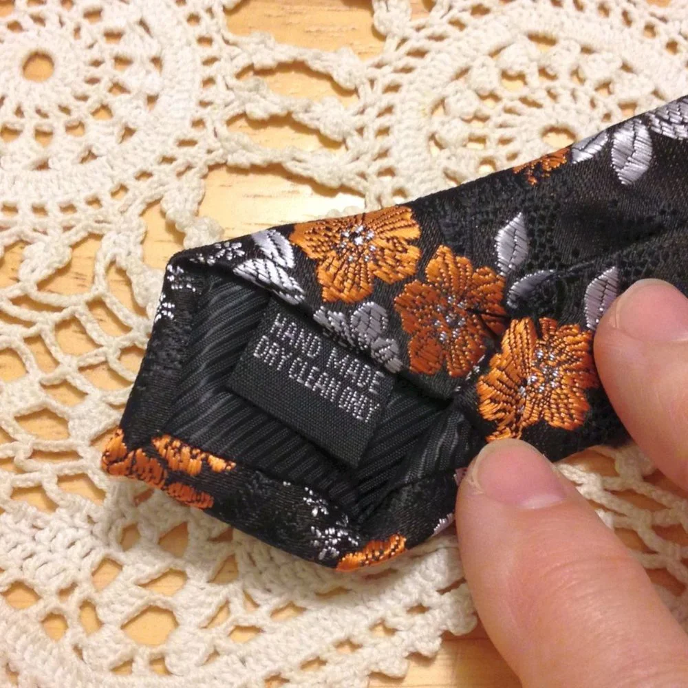 Handmade Necktie, floral